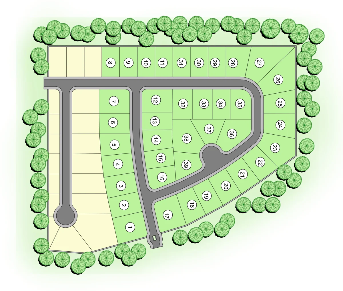 shadyoaksplat | Utley Properties